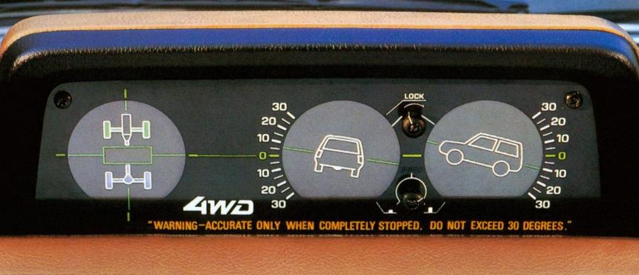 Панель приборов Toyota Tercel 4WD Wagon 1983 года  (фото 6 из 11)